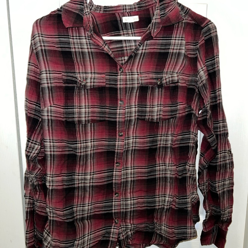 Flannel Button down
